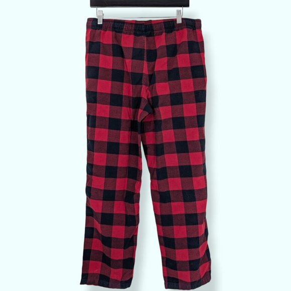 Roots Red Plaid Flannel Pyjama Pants - Picture 2 of 5